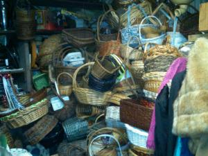 antique baskets
